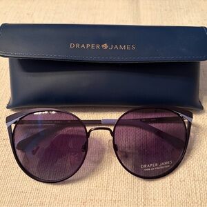Draper James Blue Sunglasses with Case